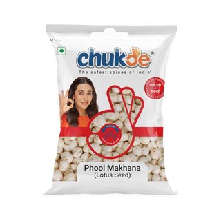 Chukde Phool Makhana (Lotus Seeds/ Fox Nuts) เมล็ดบัว 100 gms