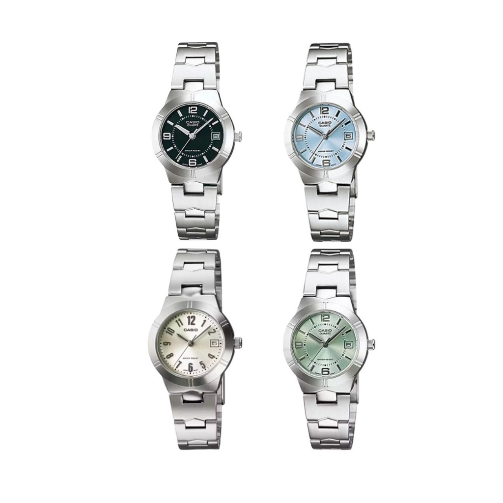 Casio นาฬิกาข้อมือผู้หญิง รุ่น LTP-1241D-1ADF / LTP-1241D-2ADF / LTP-1241D-3ADF / LTP-1241D-7A2DF La