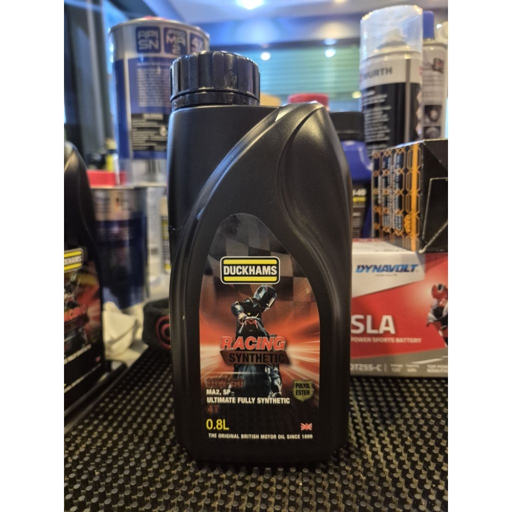 น้ำมันเครื่อง Duckhams Racing 10W50 ขนาด 0.8 ลิตร