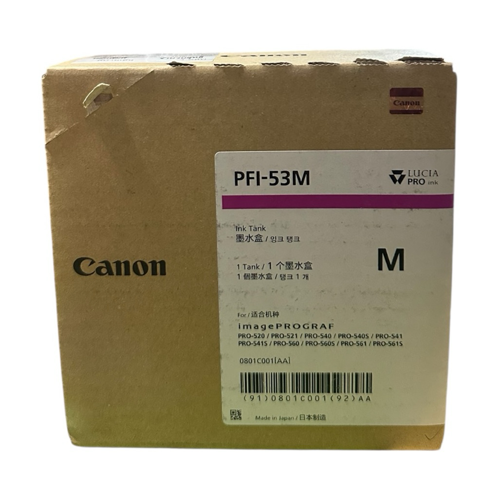 canon PFI-53 ทุกสี imagePROGRAF PRO Series (520/540/540S/560/560S/561S/541/521/561/541S)