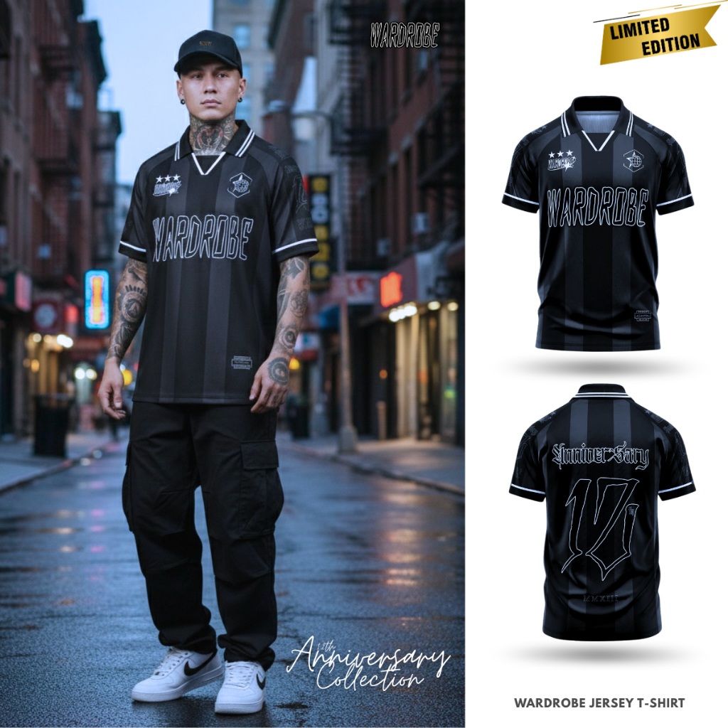 Wardrobe Jersey Collection พิเศษ  l เสื้อเเขนสั้น ผ้าไมโคร  เสื้อกีฬา คอปก