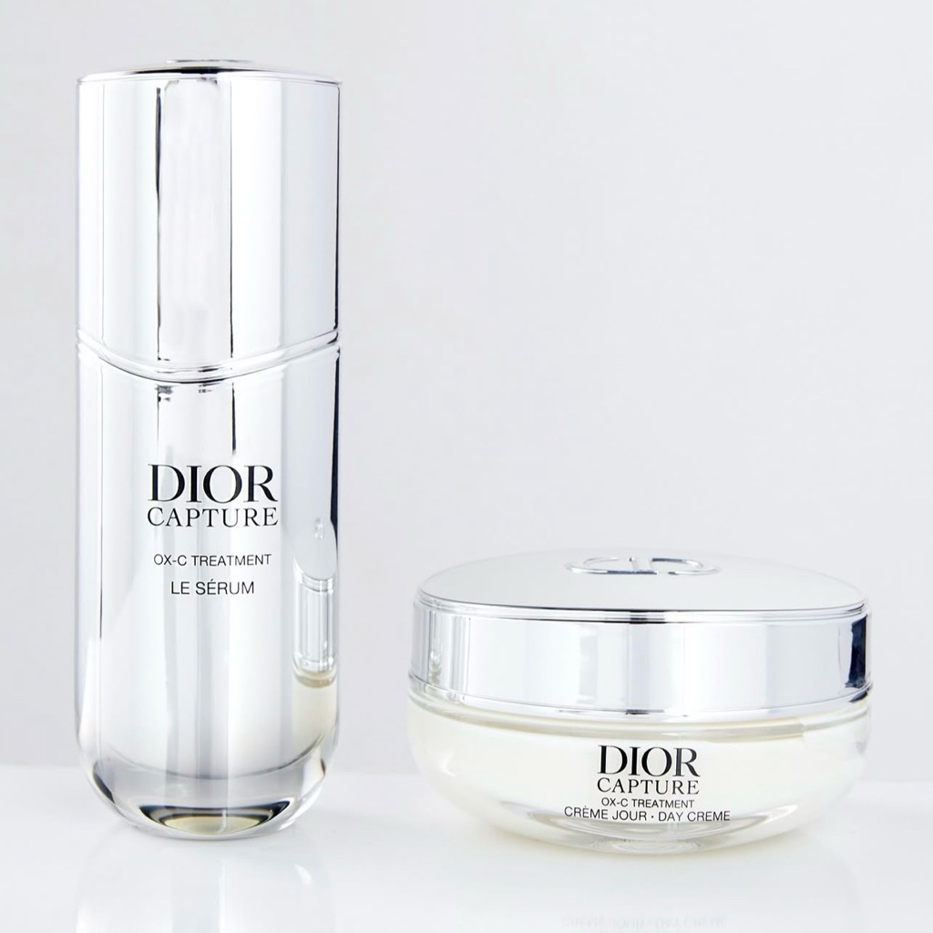 DIOR CAPTURE OX-C Treatment Le Serum 30ml และ DIOR CAPTURE La Crème 50ml (ฉลากไทย)