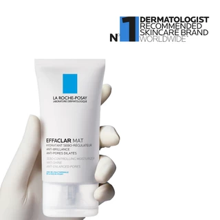 ลา โรช-โพเซย์ La Roche-Posay Effaclar MAT มอยส์เจอไรเซอร์บำรุงหน้า ช่วยลดความมัน กระชับรูขุมขน 40ml.( ครีมบำรุงหน้า)