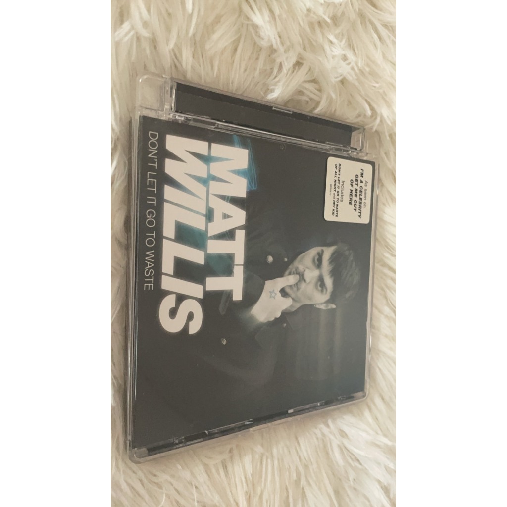 Matt Willis (2) ‎– Don't Let It Go To Waste