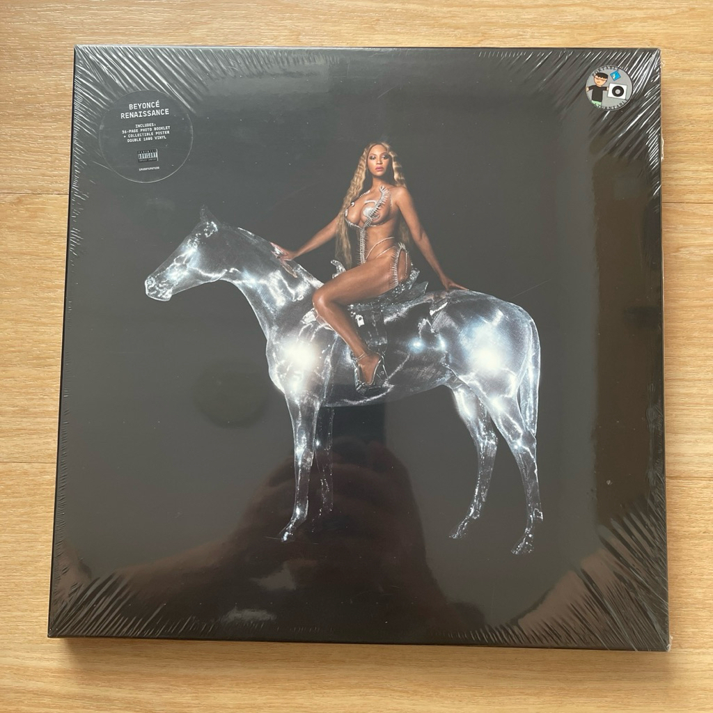 (พร้อมส่ง) แผ่นเสียง Beyonce  Renaissance Collector's Edition ,2x Vinyl,Book+Poster , มือหนึ่ง ซีล