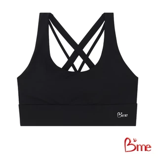 B'me เสื้อชั้นในไร้โครง level 2 ฟองกลาง รุ่น MER011 Sport Bra สีดำ สีฟ้า สีน้ำตาลแดง