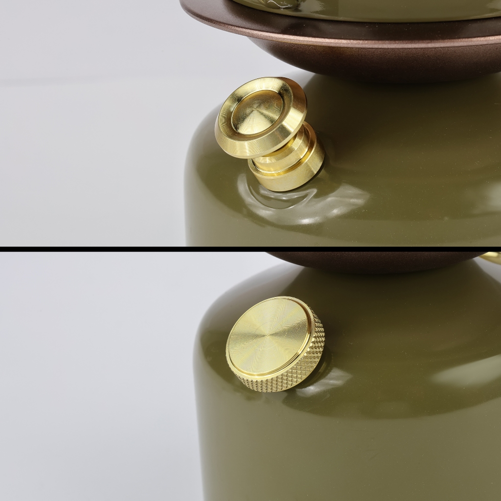 โคมไฟแคมป์ปิ้ง LED 1.4W Warm White LUZINO รุ่น Saturn-GN สีเขียว - รูปที่ 3