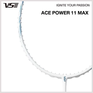 VS ไม้แบดมินตัน รุ่น ACE POWER 11 MAX แถมกริปคละสี+เอ็น+ซอง *ขึ้นเอ็น กรุณากดที่ตัวเลือกขึ้นเอ็นเท่านั้น*