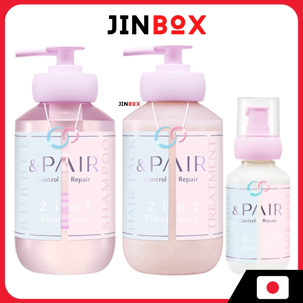[ส่งตรงจากประเทศญี่ปุ่น] &Pair Control Repair 2in1 Shampoo & Treatment - เพื่อผมเรียบลื่นเงางาม