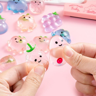 พร้อมส่งในไทย  สกุชชี่จิ๋วแพ็คละ 50 ตัวของเล่นบีบสกุชชี่ รูป…