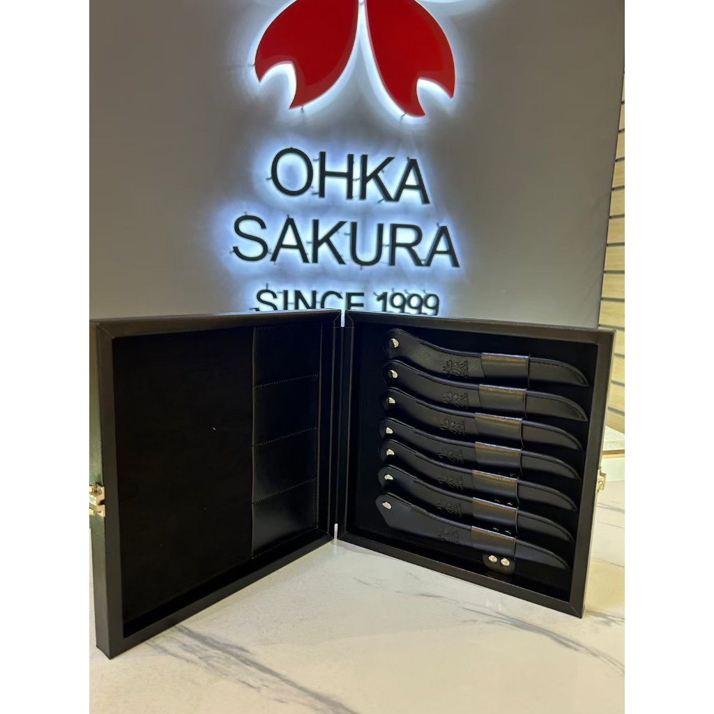 กล่องใส่กรรไกร Ohka Sakura box black