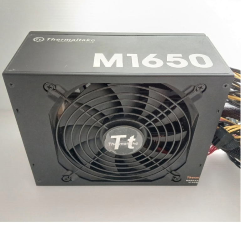 POWER SUPPLY (อุปกรณ์จ่ายไฟ) THERMALTAKE M1650 - 1650W NO BOX (TTP-1650FNSAB)