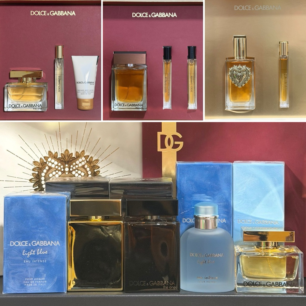 💚รวมน้ำหอม Dolce&Gabbana( D&G) for men & Women ขนาด 100มิล/Gift Set