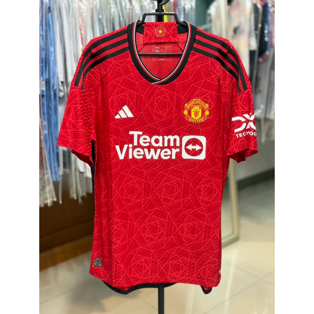 เสื้อบอลแท้ (เกรดนักเตะ) Manchester United Player home 23/24*สินค้าอาจจะอัพเดทล่าช้าก่อนสั่งสินค้าทักหาทางร้านก่อนนะคะ*