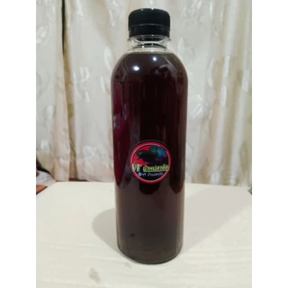 น้ำหมักใบหูกวางผสมสีเสียดสูตรคึก(500ml)สำหรับปลากัด