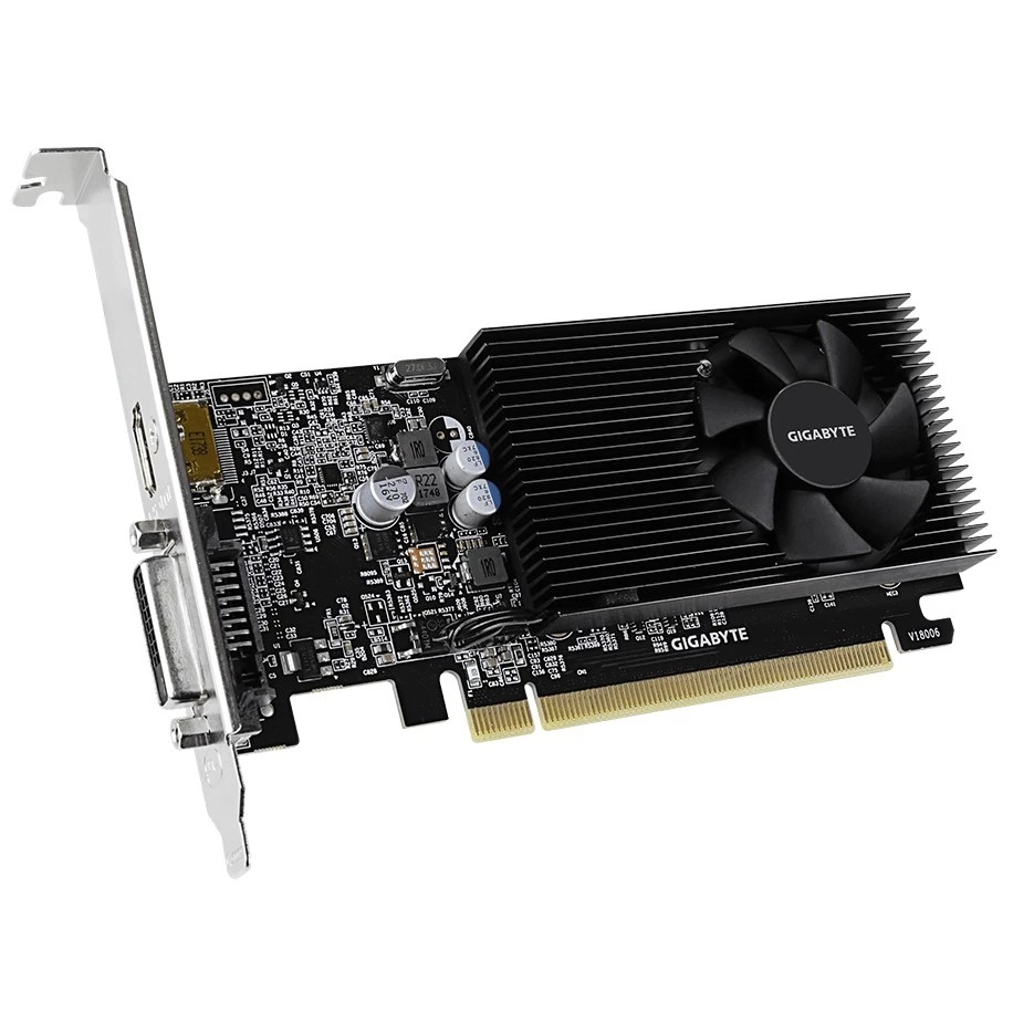 การ์ดจอ GIGABYTE GT 1030 Low Profile D4 2G - 2GB DDR4
