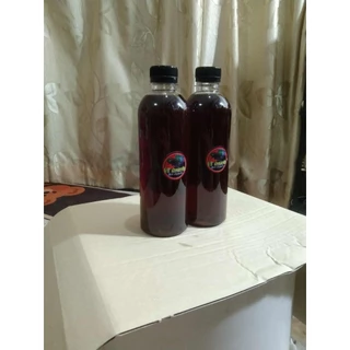 น้ำหมักใบหูกวางผสมสีเสียด(500ml)