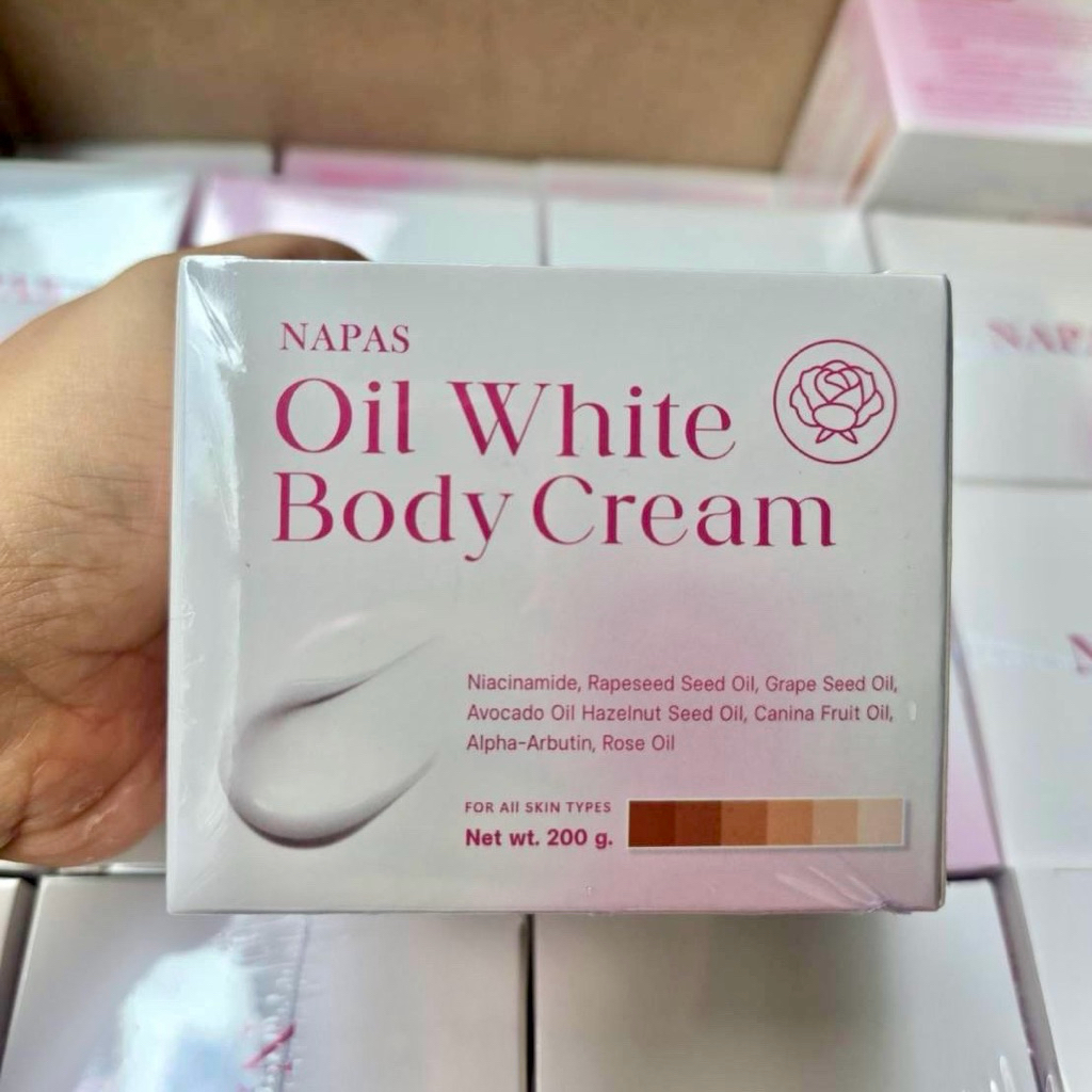 Napas นภัทร ออยไวท์  Cream Oil White