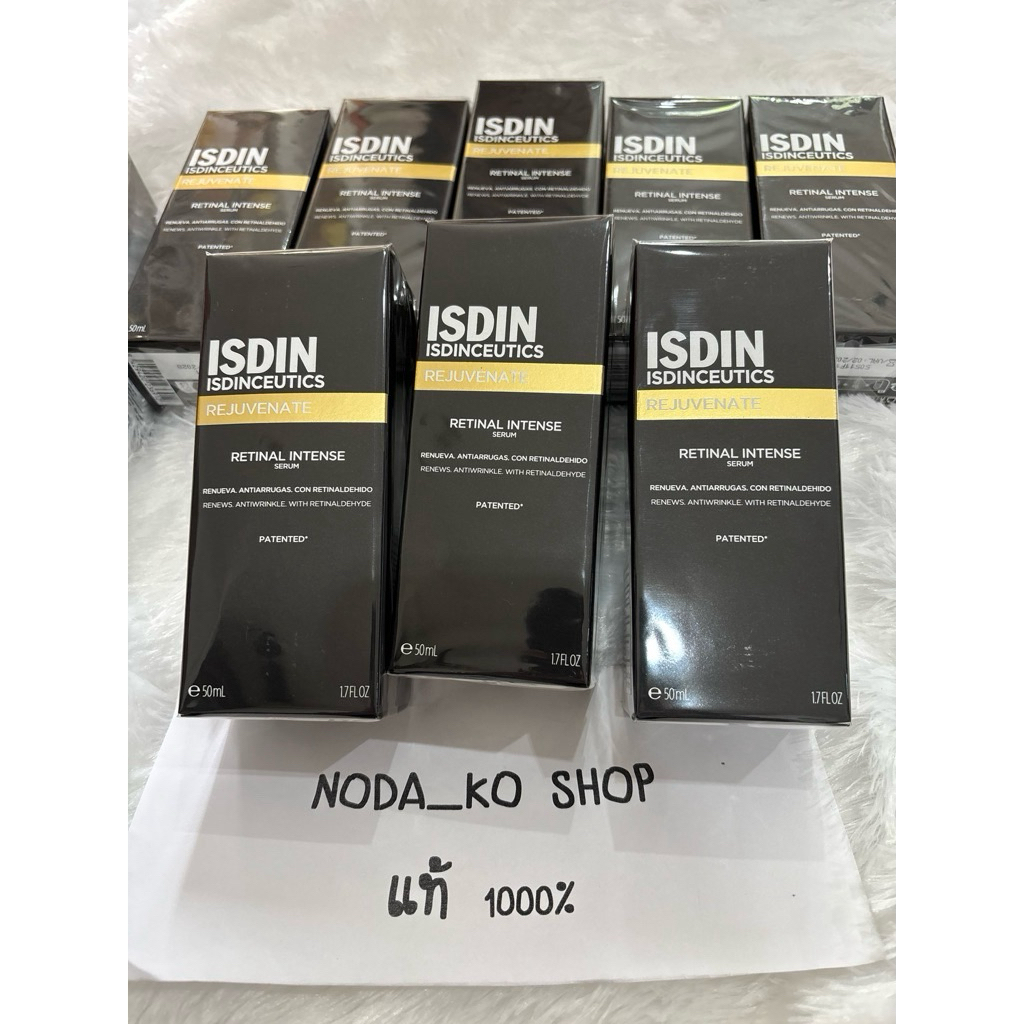 (โค้ดcoinลด25%!)รุ่นใหม่ แท้100% ISDIN Retinal Intense Serum  ฉลากไทย จาก official ค่า