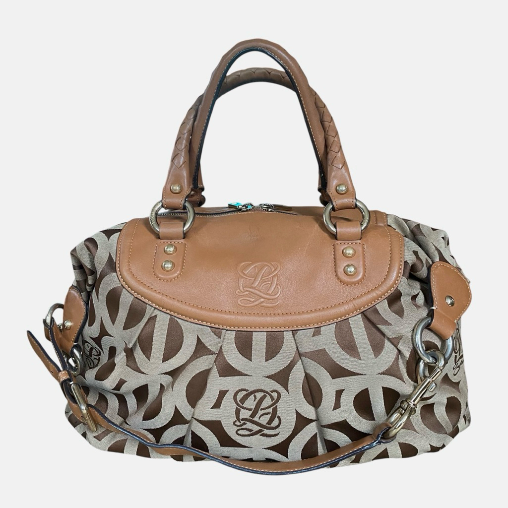 Louis Quatorze กระเป๋าถือสีน้ำตาล