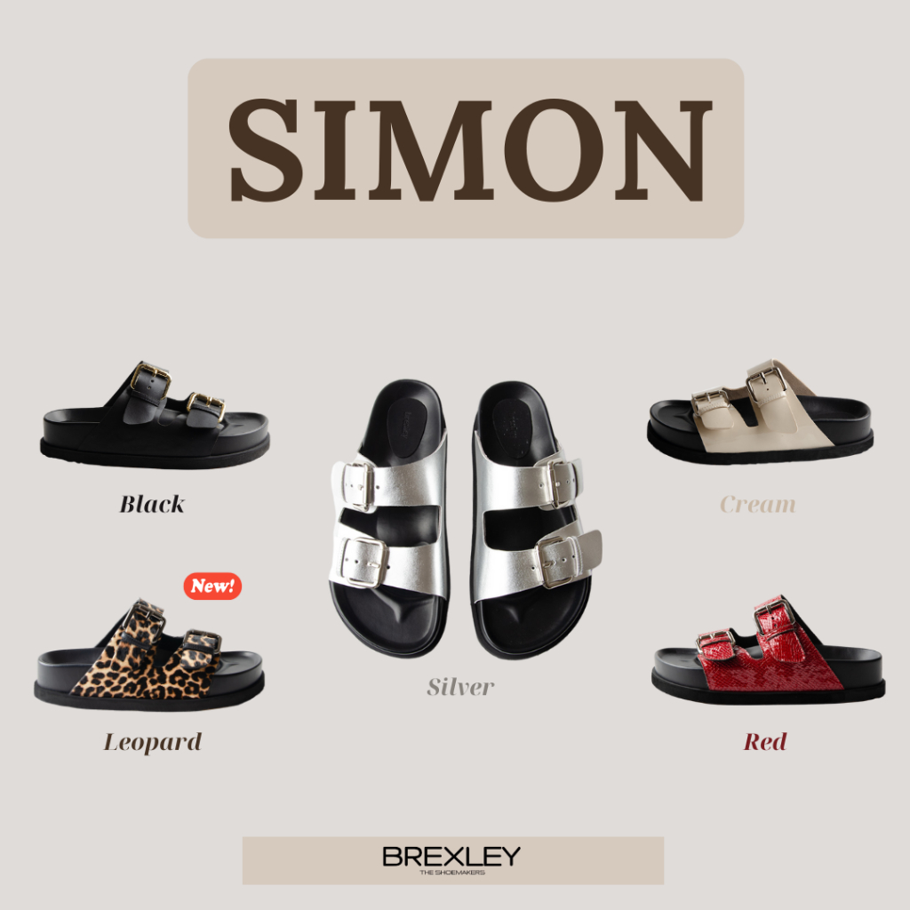 รองเท้าแตะเพื่อสุขภาพ Brexley รุ่น Simon