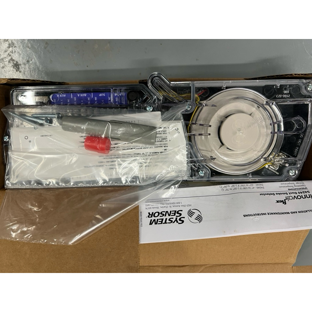 Duct Smoke Detector (system sensor)
