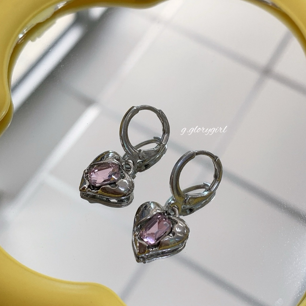 g.glorygirl - Pink sakura earrings ✨