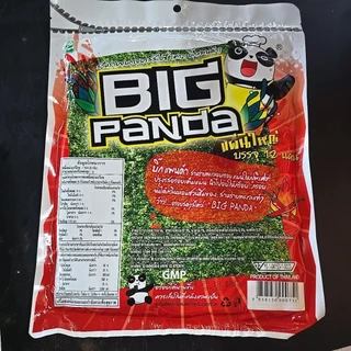 สาหร่ายแผ่นใหญ่ บิ๊กแพนด้า 🐼 แพ็ค 12 แผ่น มี 3 รสให้เลือก อร่อยกรอบเต็มคำ