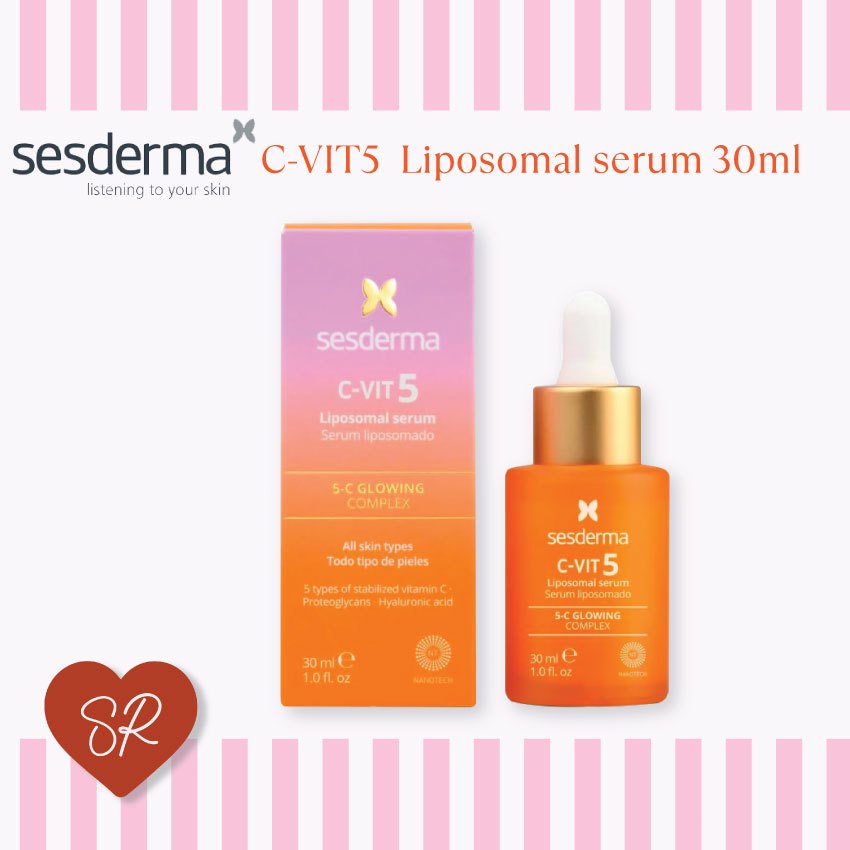 SESDERMA C-VIT 5 LIPOSOMAL SERUM 30ML เซรั่ม Antioxidant + ผิวกระจ่างใส