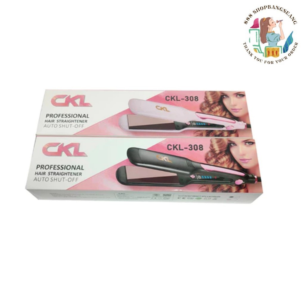 เครื่องหนีบผม ซีเคแอล  Hair Straightener รุ่น CKL- 308