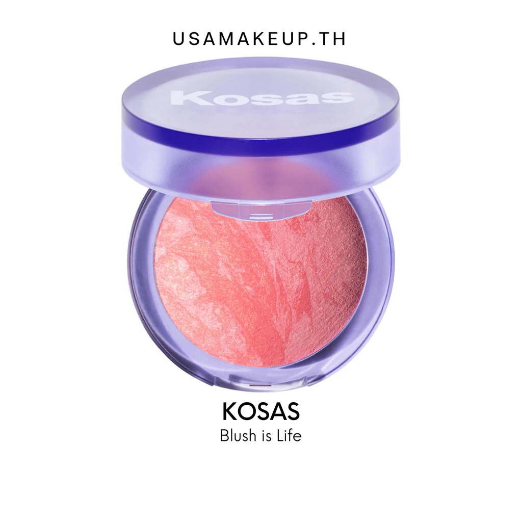 KOSAS Blush is Life Baked Talc-Free Dimensional + Brightening Blush พร้อมส่ง & แท้