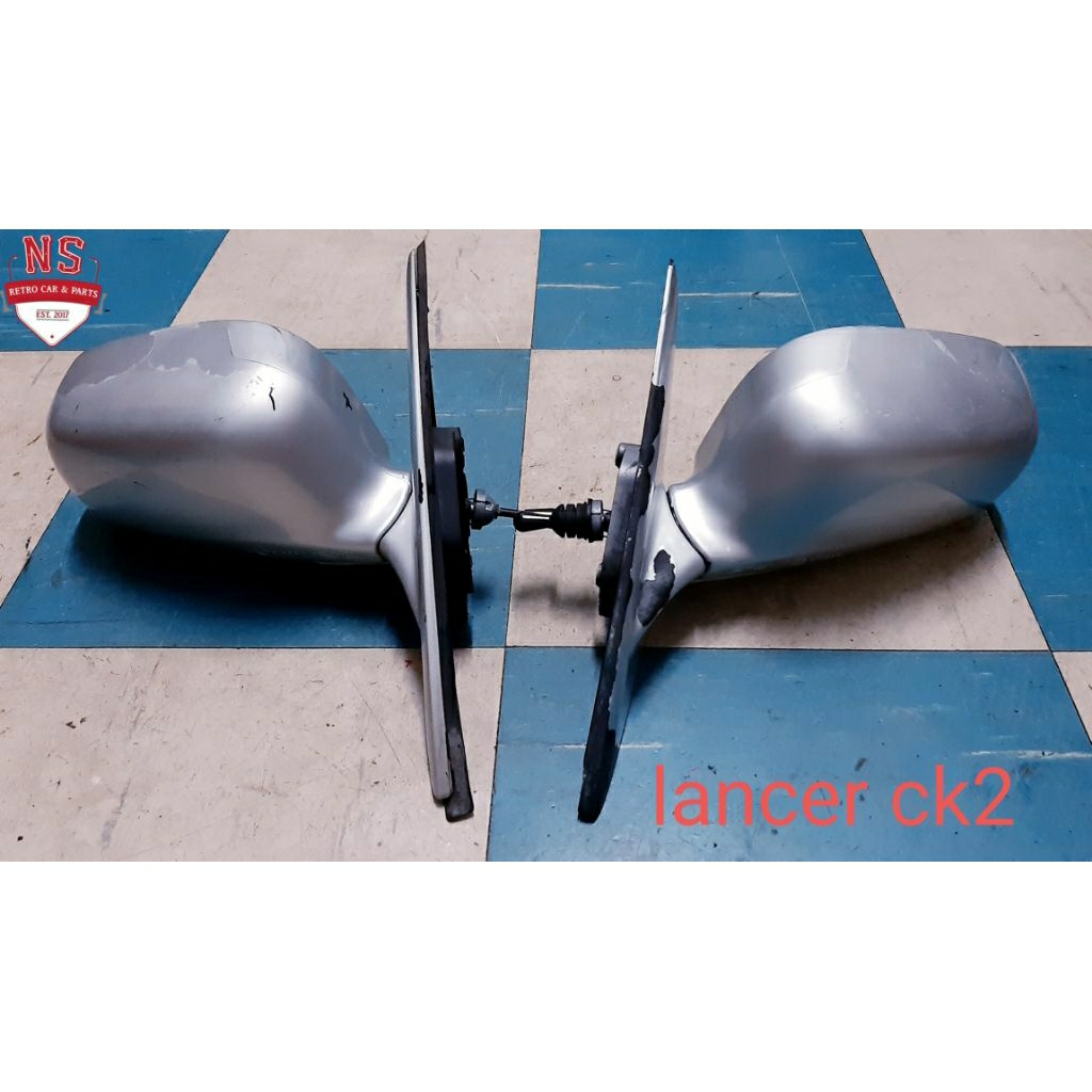 กระจกมองข้าง mitsubishi lancer ck2 ท้ายเบ๊นซ์ ของแท้มือสอง