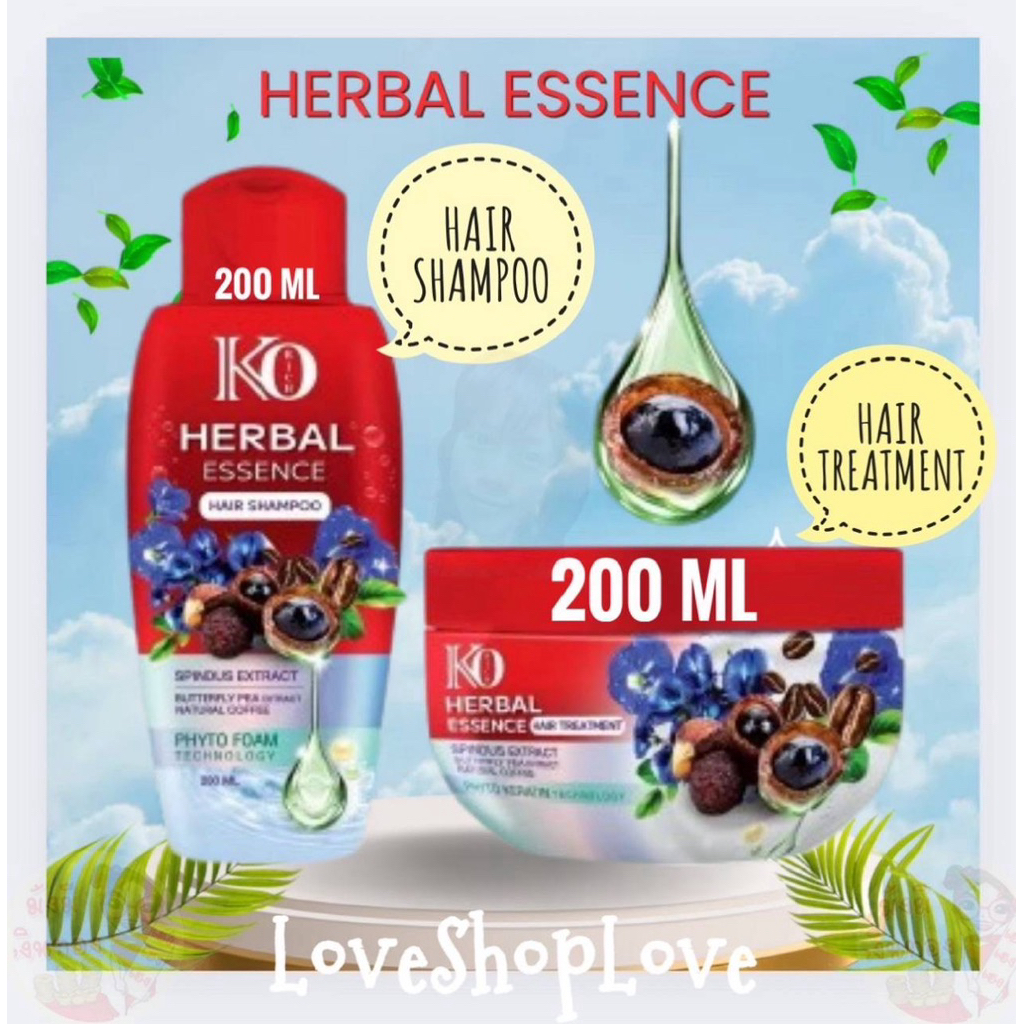 [ขายดี] เคโอริช แชมพู ทรีทเมนต์ ”สูตรใหม่” เคโอริช พร้อมส่ง (Herbal Essence KoRich)