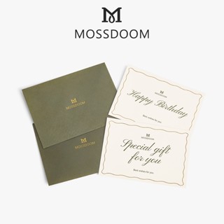 MOSSDOOM New Gift Card Set (Happy birthday/Special gift)