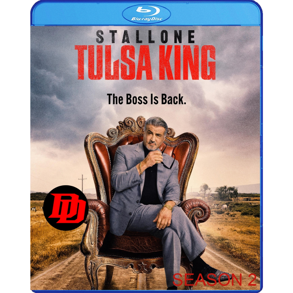 แผ่น Blu-ray Movie ใหม่ Tulsa King Season 2 ราชันแห่งทัลซา ปี 2 (2024) 10 ตอนจบ Movie Blu-ray