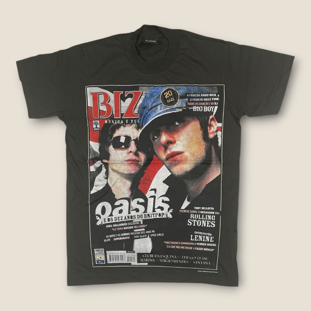Oasis Tee Bootleg | เสื้อยืดโอเอซิส 2000s | ลาย Brothers |