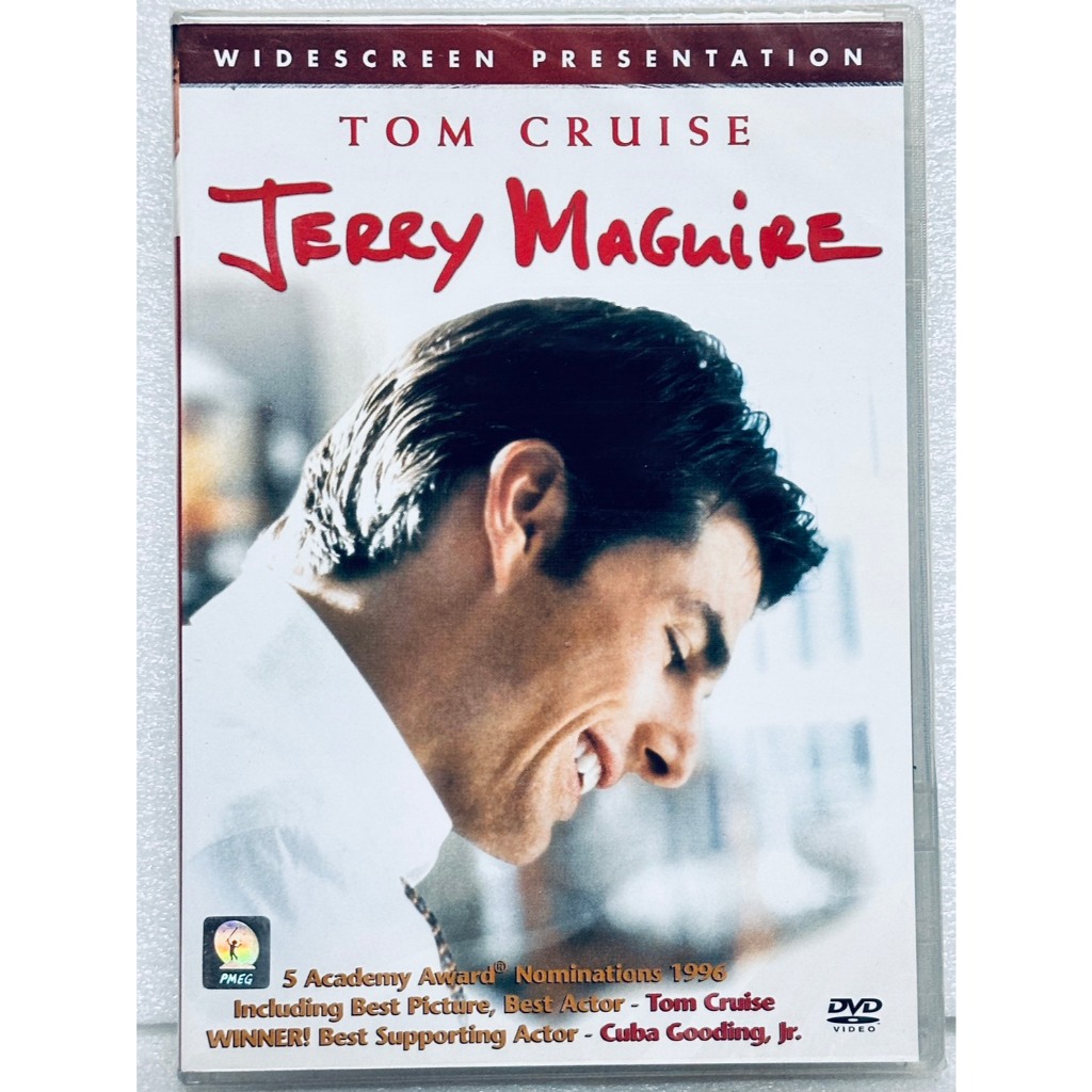 DVD : Jerry Maguire (1996) เจอร์รี่ แม็คไกวร์ เทพบุตรรักติดดิน  " Tom Cruise, Renee Zellweger "