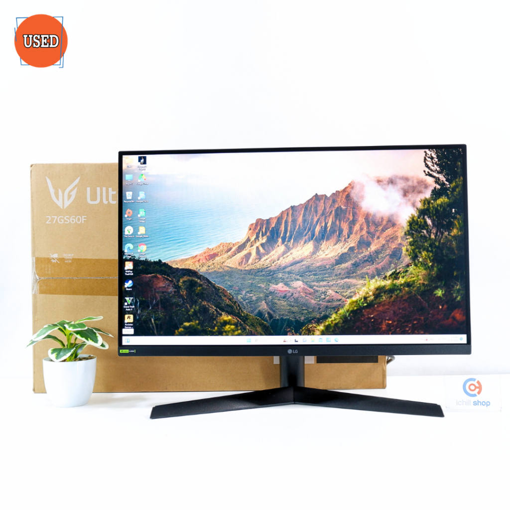 จอ (MONITOR) LG ULTRAGEAR 27GS60F-B 27 INCH FHD IPS 180Hz P16665