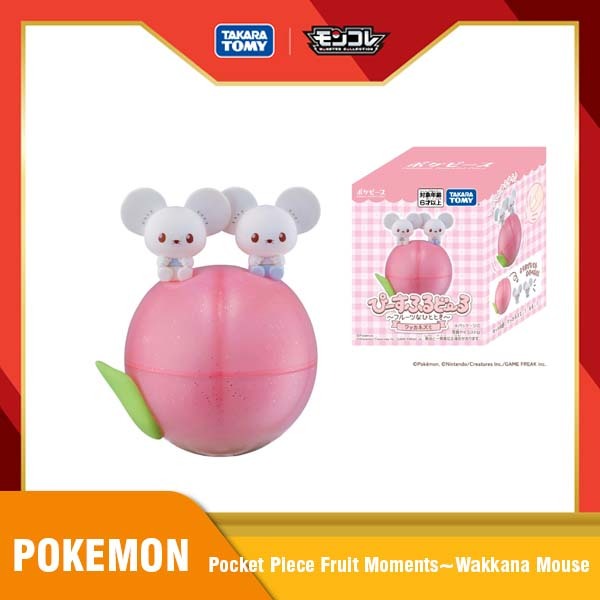 Takara Tomy Pokémon Poképeace Peaceful Doll ~Fruit Moments~Tandemaus