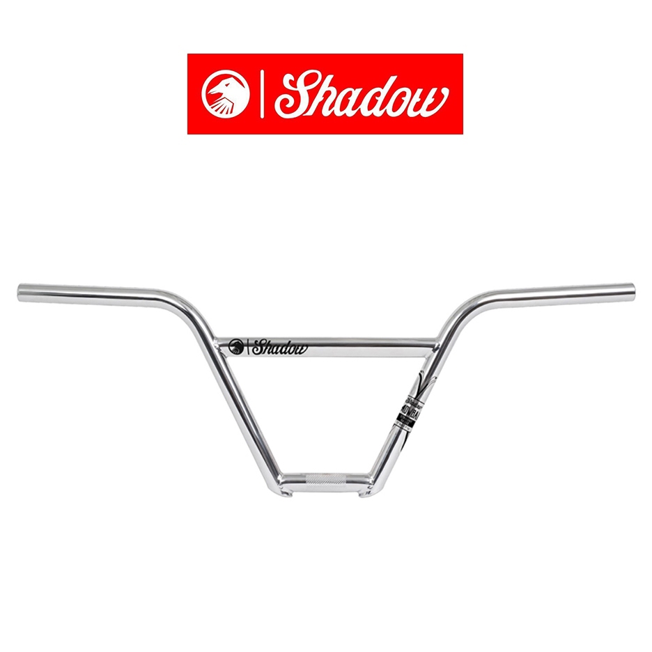 แฮนด์จักรยาน BMX โครโมลีแบบ 4 ชิ้น SHADOW CROWBAR SG 4PC BARS