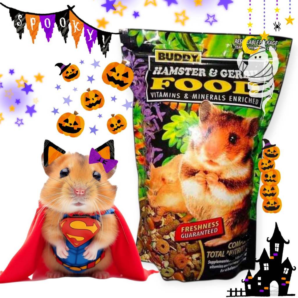 อาหารหนูบัดดี้ BUDDY HAMSTER & GERBIL บัดดี้ อาหารแฮมเตอร์ อาหารหนูเจอร์บิล ตัวขายดียอดฮิตตลอดกาล ส่งด่วนค่ะ