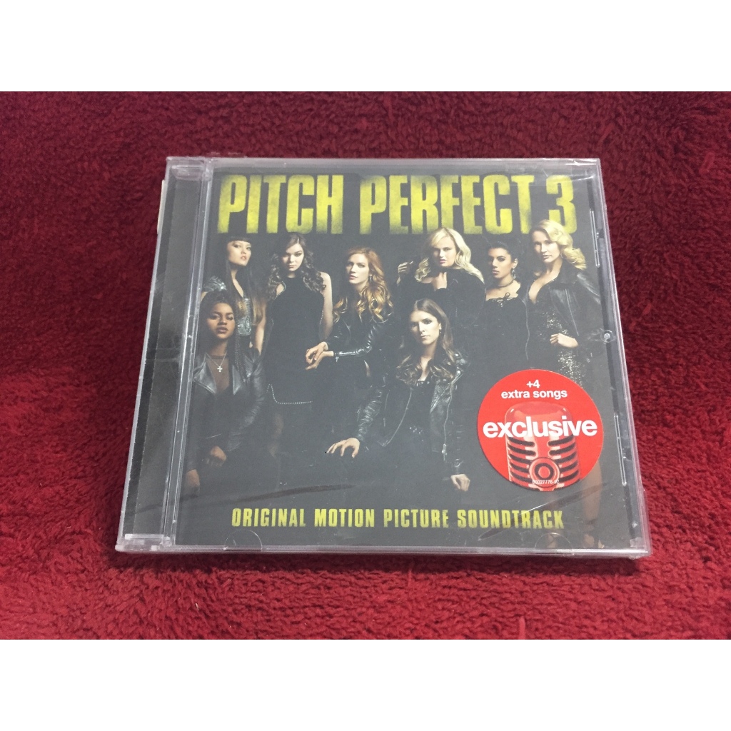 CD Pitch Perfect Cast - Pitch Perfect 3 (Original Motion Picture Soundtrack) สภาพตามปก B107-136