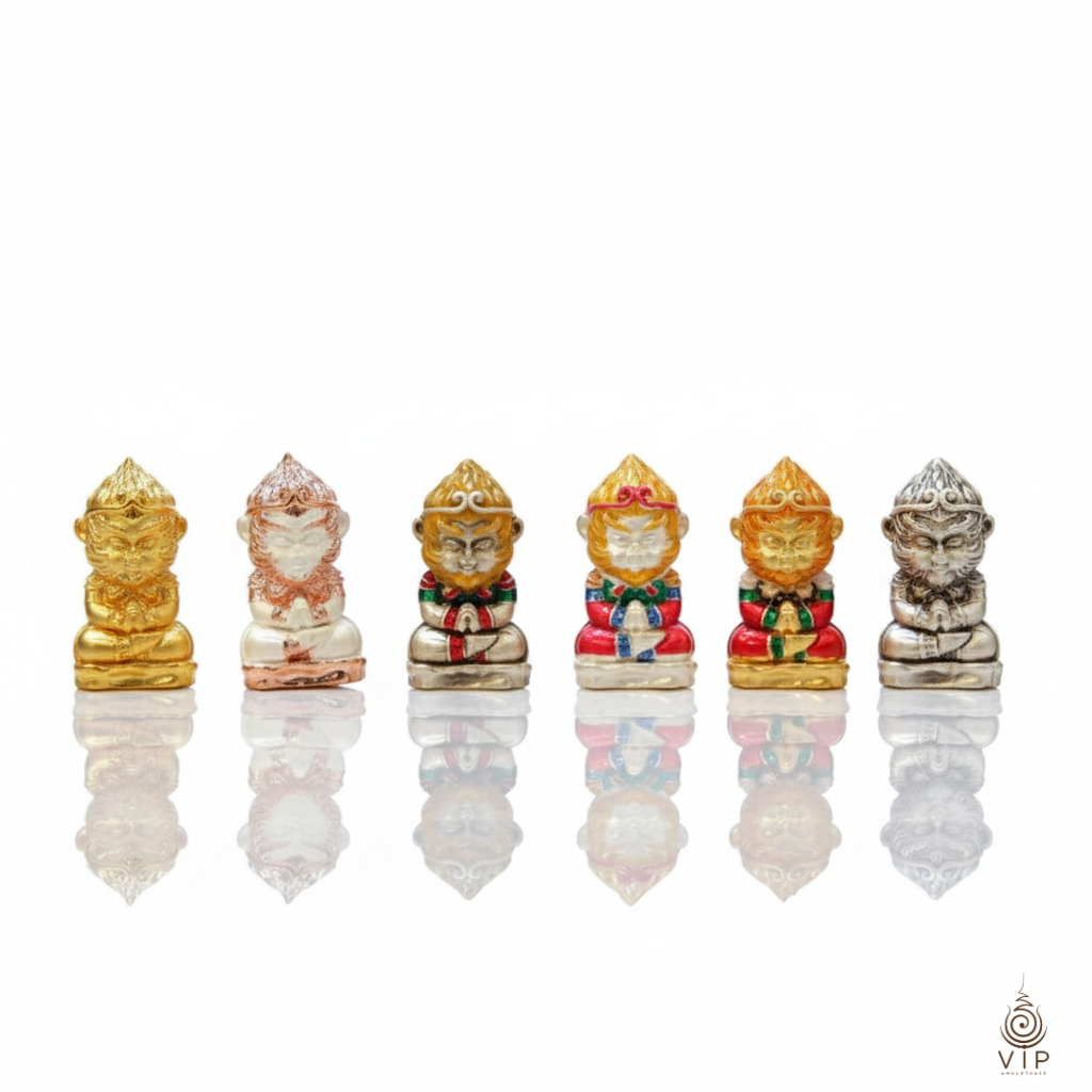 (แท้100% ปลอมยินดีคืนเงิน) หงอคง 🙏🏻 | Sun Wukong Amulet | 齐天大圣护身符 (จัดส่งไว เคลมฟรี)(กรอบชุบหนา2เท่า)