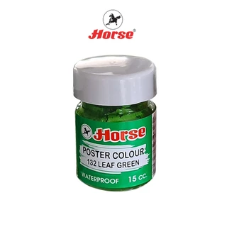 HORSE ตราม้า สีโปสเตอร์ กันน้ำขนาด 15 cc (1/2ออนซ์) ขวดแก้ว จำนวน 1 ขวด