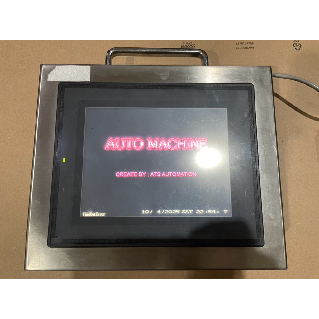 หน้าจอ Keyence VT3-V7 พร้อมกล่องหน้าจอ