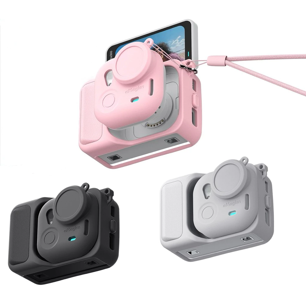 aMagisn เคส ซิลิโคน สำหรับ Insta360 Go Ultra Silicone case Set for Insta360 GoUltra thumbnail 6
