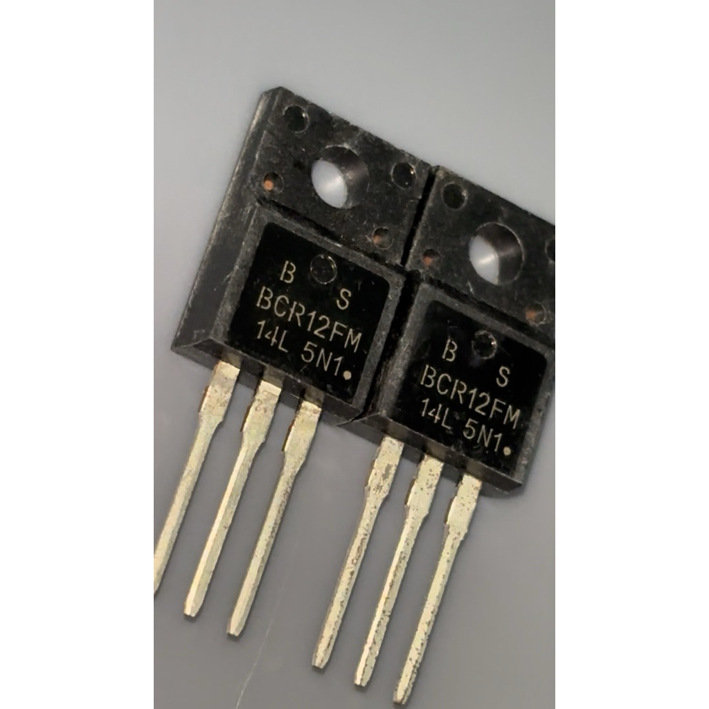 1ชิ้น BCR12FM-14L TO-220F BCR12FM BCR 700V12A BCR12 New Imported Spot 700V 12A Real Picture