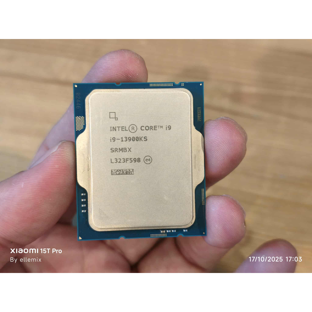 CPU (ซีพียู) INTEL CORE I9-13900KS 3.2 GHz (LGA 1700) มีแต่ตัว ไม่มีกล่อง มือสอง ประกันศูนย์ไทย (ไม่