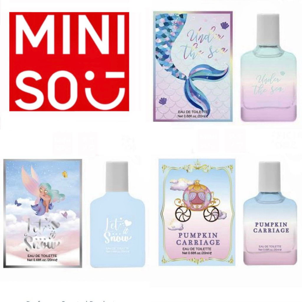 น้ำหอมMINISO,LetitSnow,Pumpkin,Underthesea