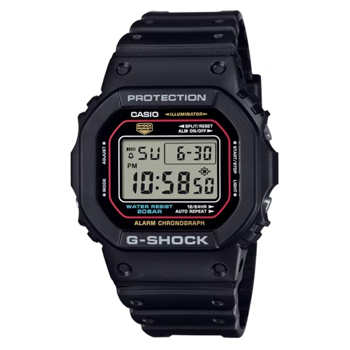 G-Shock นาฬิกาข้อมือผู้ชาย สายเรซิ่น รุ่น DW-5600,DW-5600RL,DW-5600RL-1